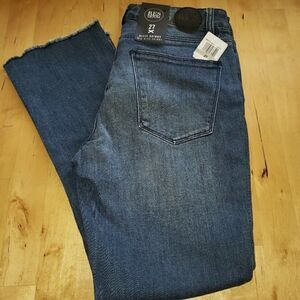Res Denim kitty frayed hem skinny jean
